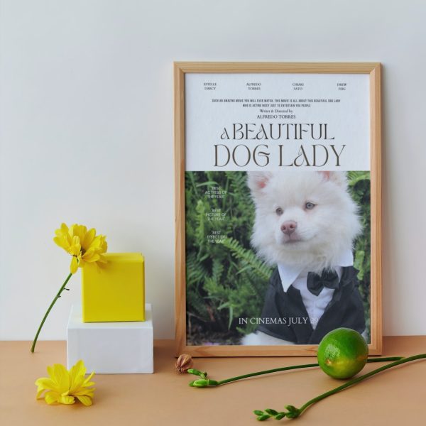 BEAUTIFUL DOG LADY Dog Movie Poster