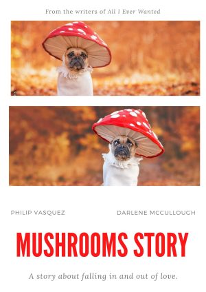 DOGS MUSHROOMS STORY: Personalized Dog Movie Poster