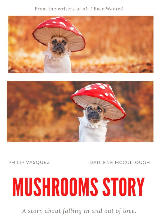 DOGS MUSHROOMS STORY: Personalized Dog Movie Poster