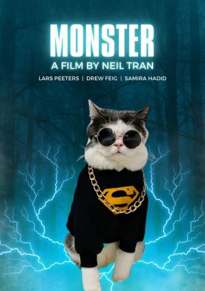 Monster: Personalized Cat Movie Poster