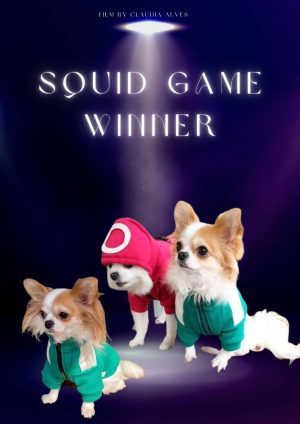 SQUID GAME: Personalized Dog Movie Poster