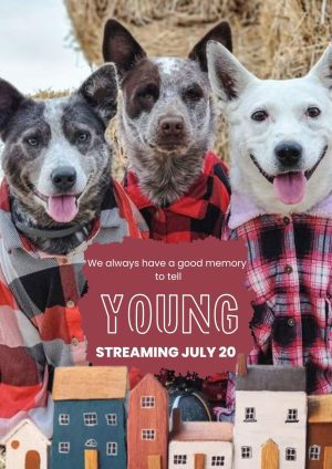 YOUNG: Personalized Dog Movie Poster