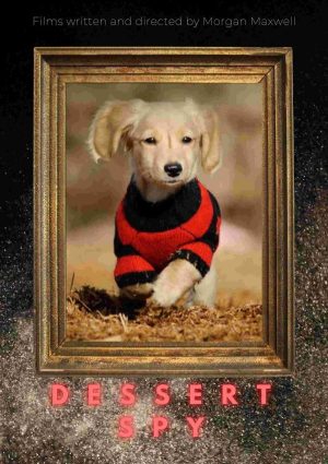 DESSERT SPY Personalized Dog Movie Poster