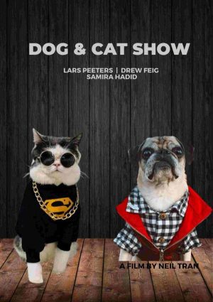 DOG & CAT SHOW Personalized Dog Movie Poster