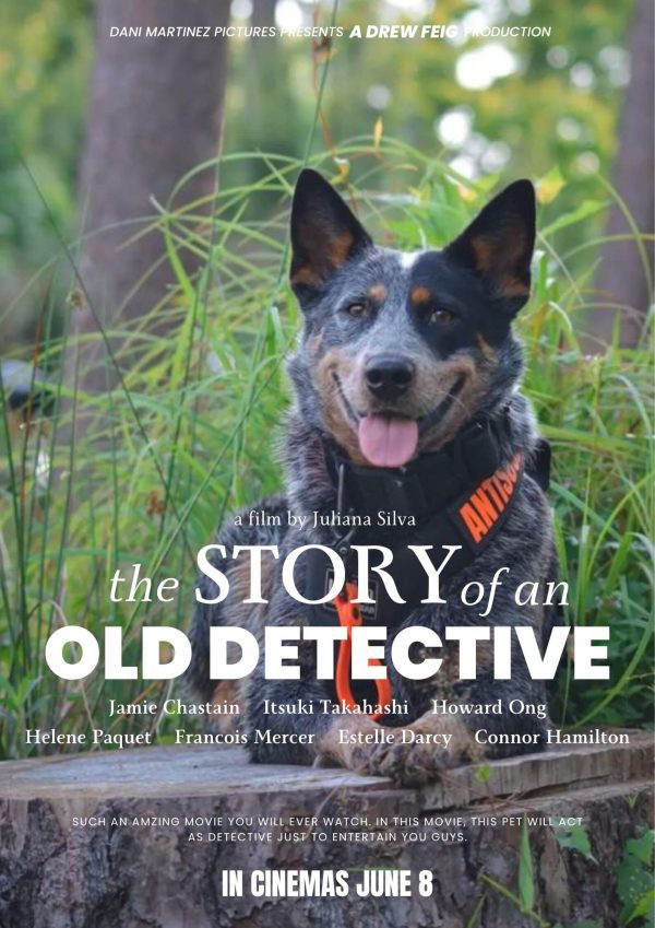 OLD DETECTIVE: Personalized Dog Movie Poster