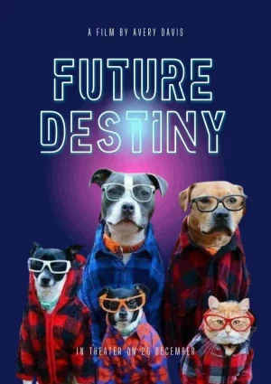 FUTURE DESTINY Personalized Dog Movie Poster