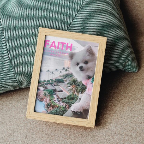 FAITH: Personalized Cat Movie Poster