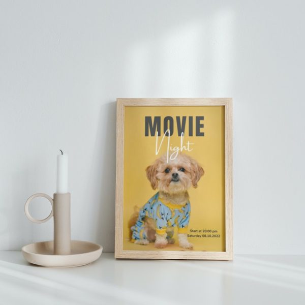 MOVIE NIGHT Dog Movie Poster