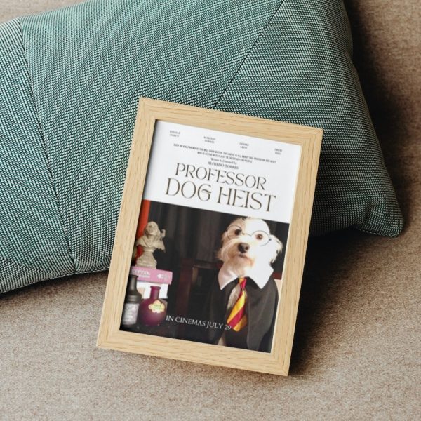 Personalized Dog Movie Canvas