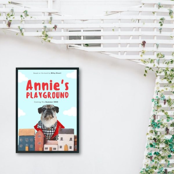 Personalized Dog Movie Canvas