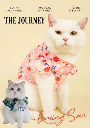 THE JOURNEY Personalized Cat Movie Poster