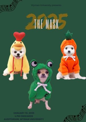 THE MASK Personalized Dog Movie Poster