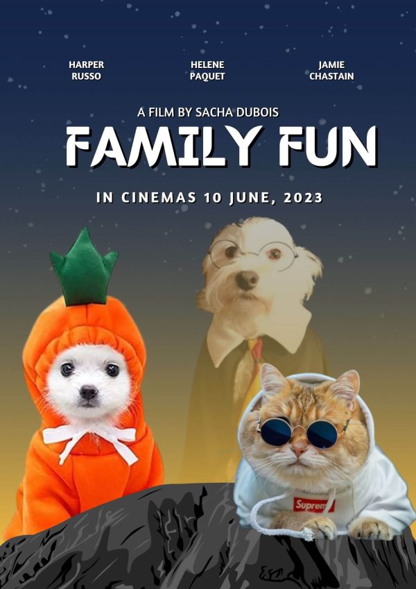 FAMILY FUN: Personalized Dog Movie Poster