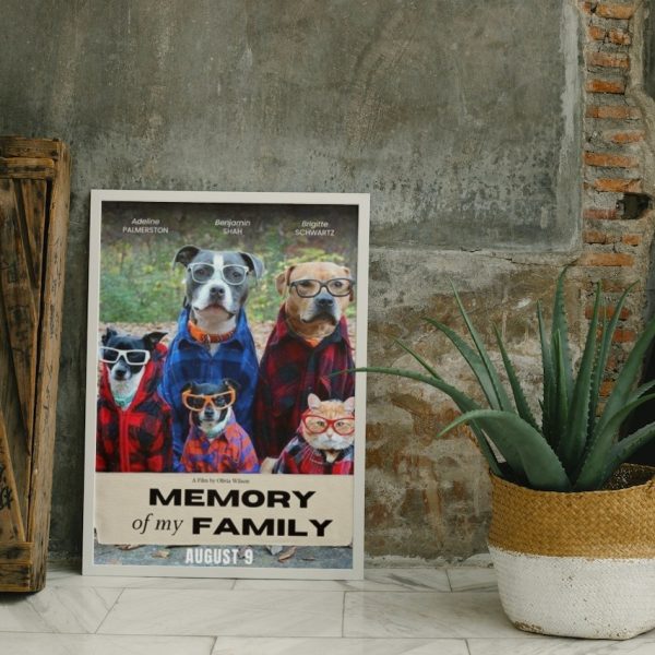 MEMORY: Personalized Dog Movie Poster