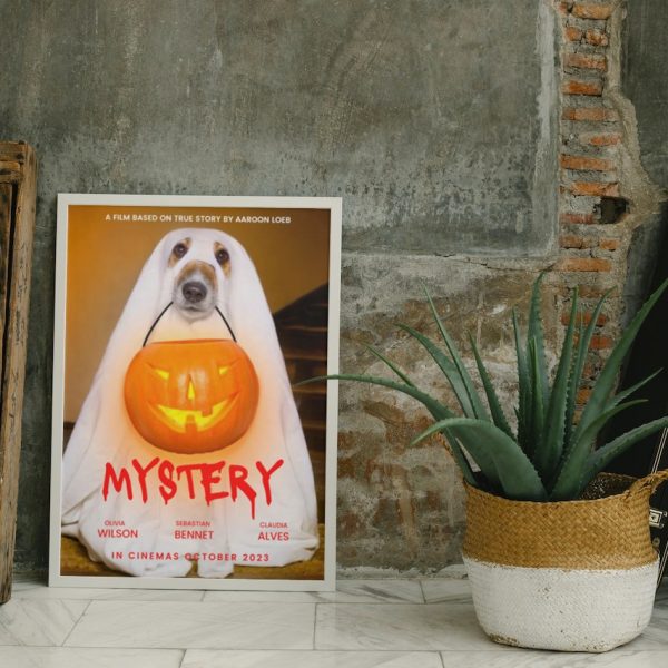 MYSTERY: Personalized Dog Movie Poster