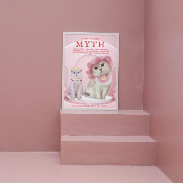 MYTH: Personalized Cat Movie Poster