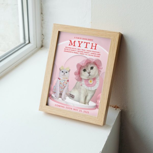 MYTH: Personalized Cat Movie Poster