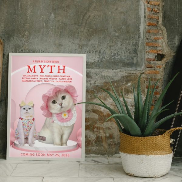 MYTH: Personalized Cat Movie Poster