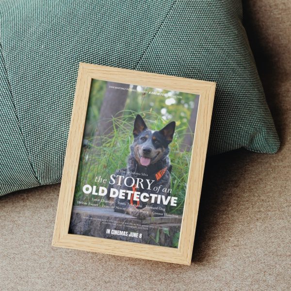 OLD DETECTIVE: Personalized Dog Movie Poster