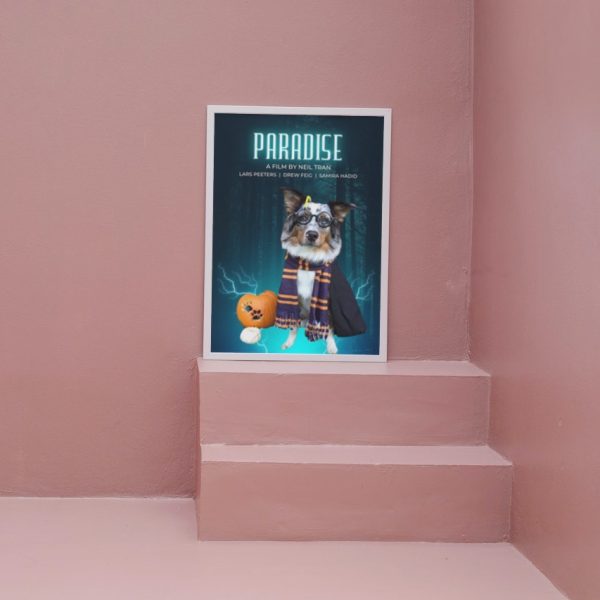 PARADISE: Personalized Dog Movie Poster