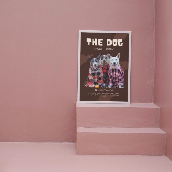 THE DOG: Personalized Dog Movie Poster