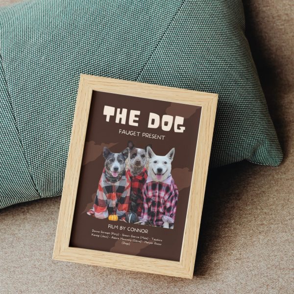 THE DOG: Personalized Dog Movie Poster