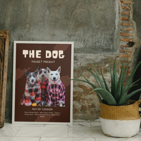 THE DOG: Personalized Dog Movie Poster