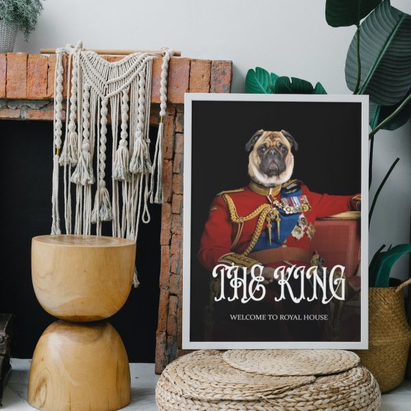 Royal King Pet Canvas