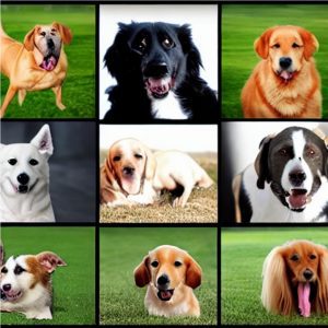 Dog Photo Collage