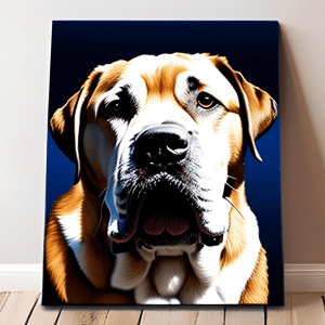 Custom Big Dog Portraits