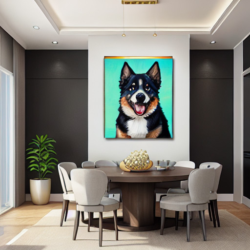 Dog Painting on Canvas, dog portrait, dog canvas, dog paintings, dog poster,